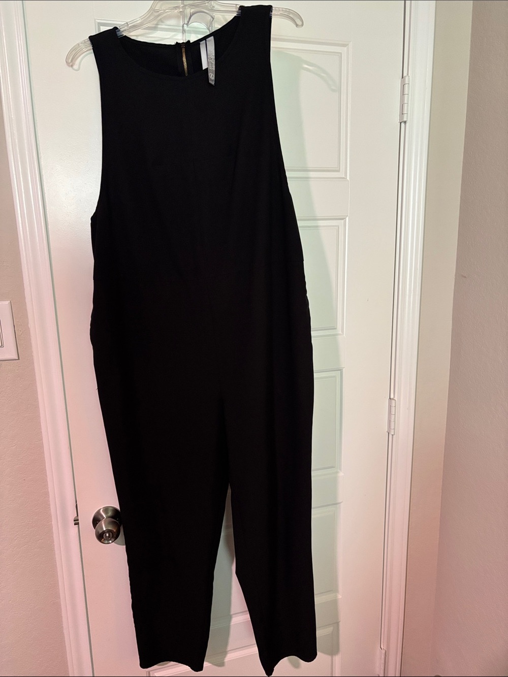 Kensie Black Sleeveless Jumpsuit